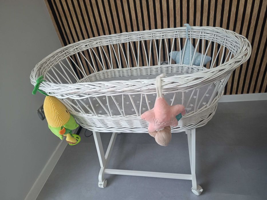 Kosz Mojżesza wiklinowy