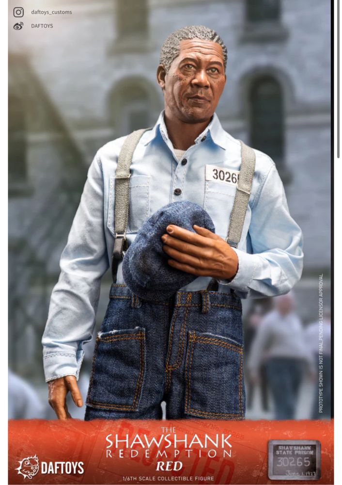 Фигурка 1/6 Shawshank Redemption Red daftoys тип hot toys