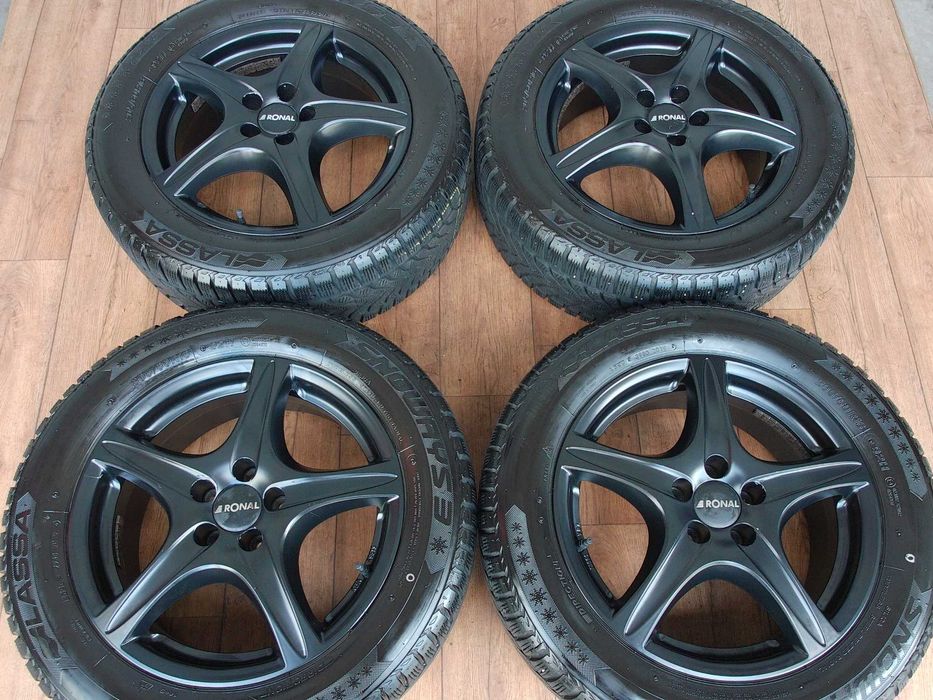 Koła Vw Skoda Seat Audi 16 5x112 ET40 Lassa 205/60/16 Zima !