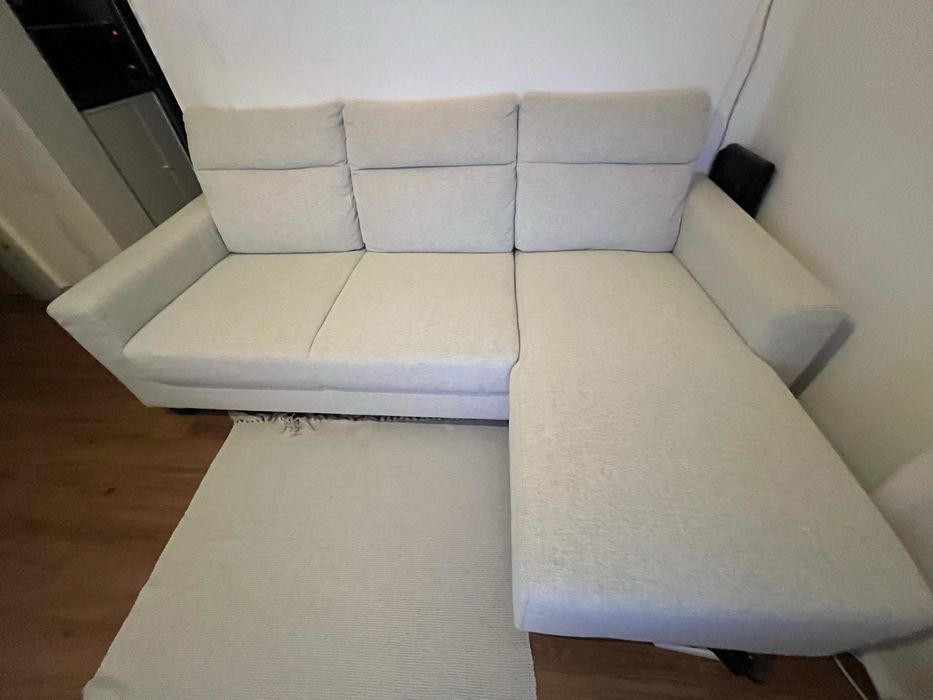 Sofa BOLLSTANÄS Ikea 3 lugares com chaise longue