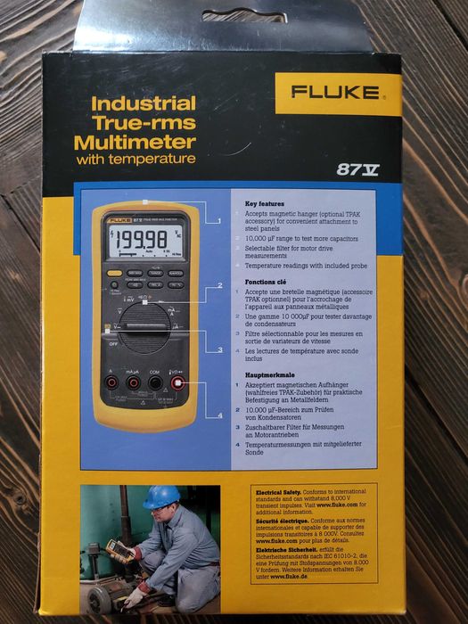 Miernik FLUKE Multimeter TRUE-rms 87v. NOWY.