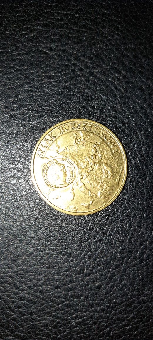 Moneta Szlak Bursztynowy