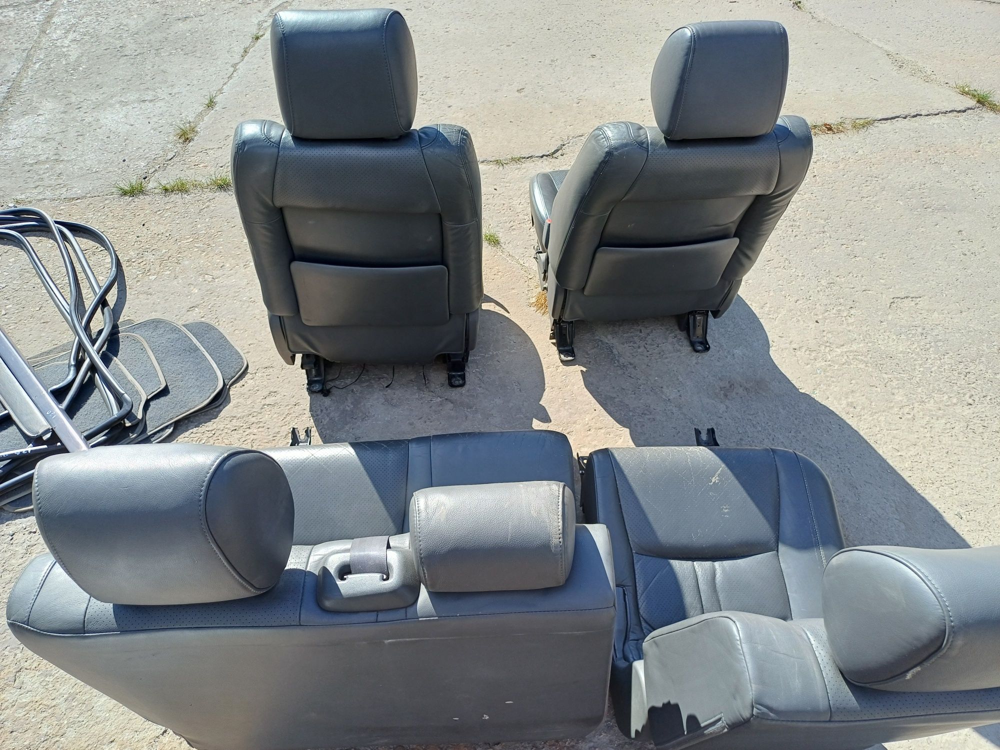 Toyota Land Cruiser Prado 120 сиденья салон электро