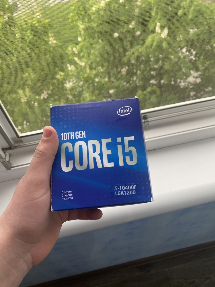 Процесор intel core i5 10400f