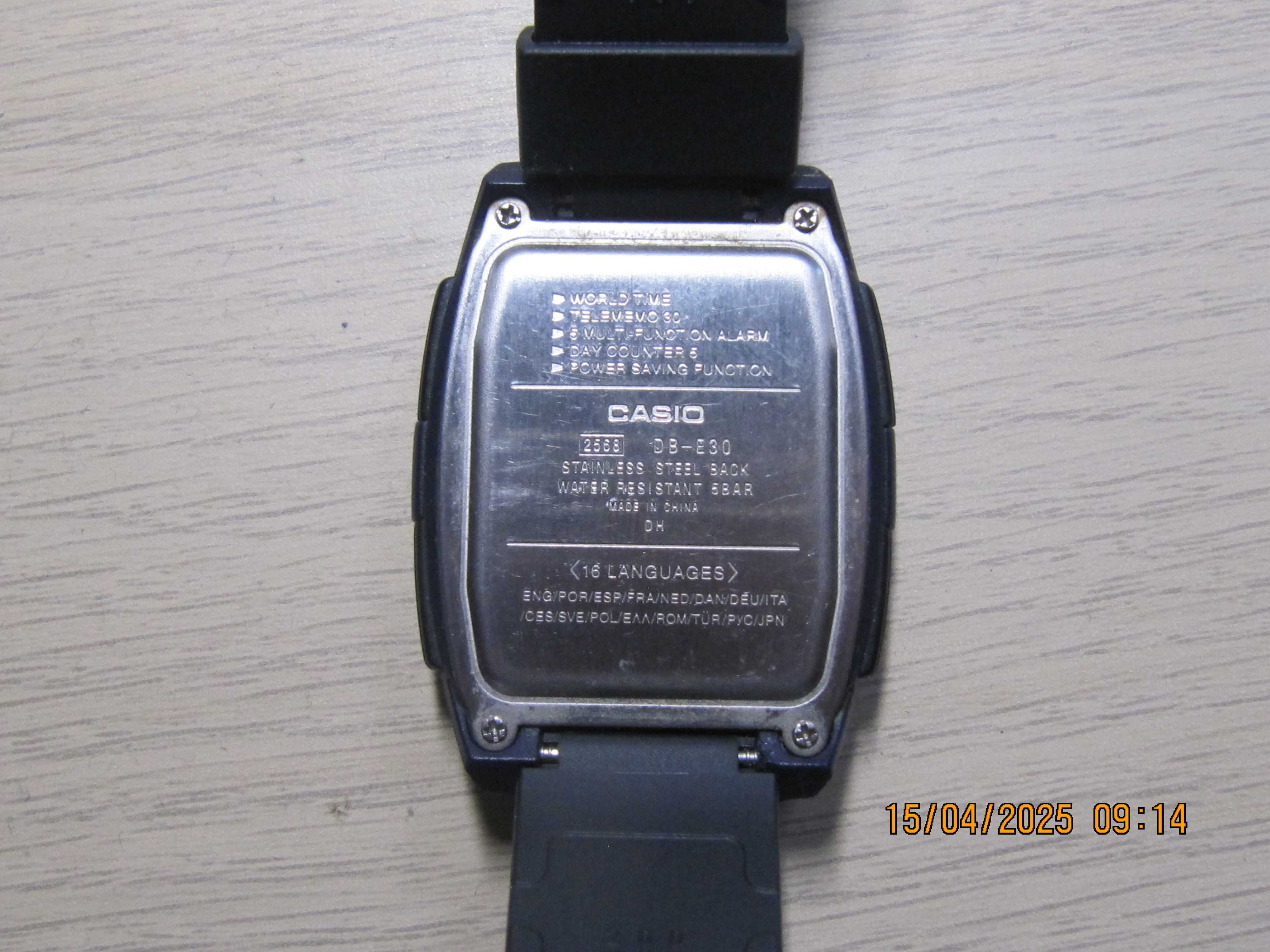Casio DB-30 oryginalny zegarek