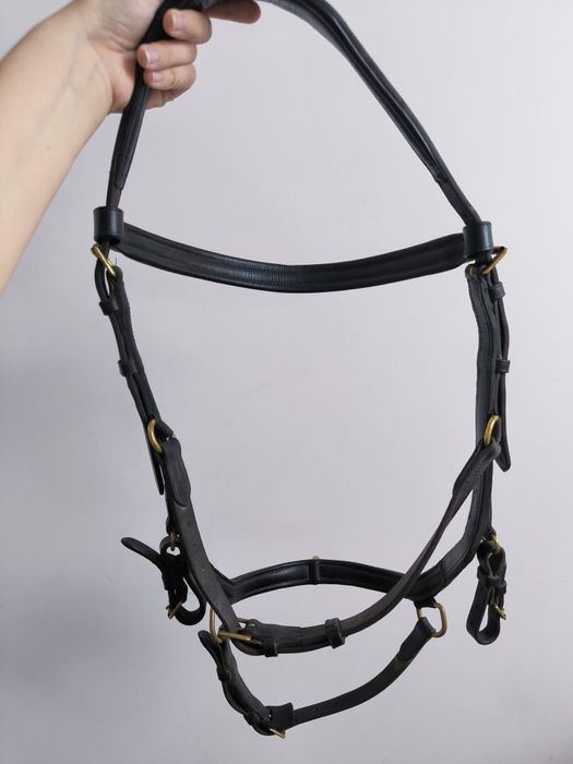Ogłowie horseware Rambo micklem multibridle xfull czarne Anatomiczne
