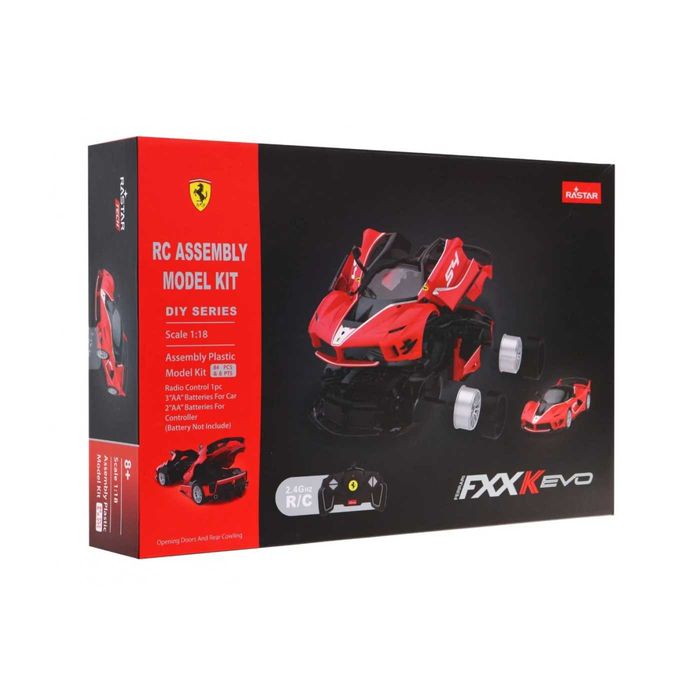 zestaw konstrukcyjny klocki samochód zdalnie sterowany ferrari auto rc