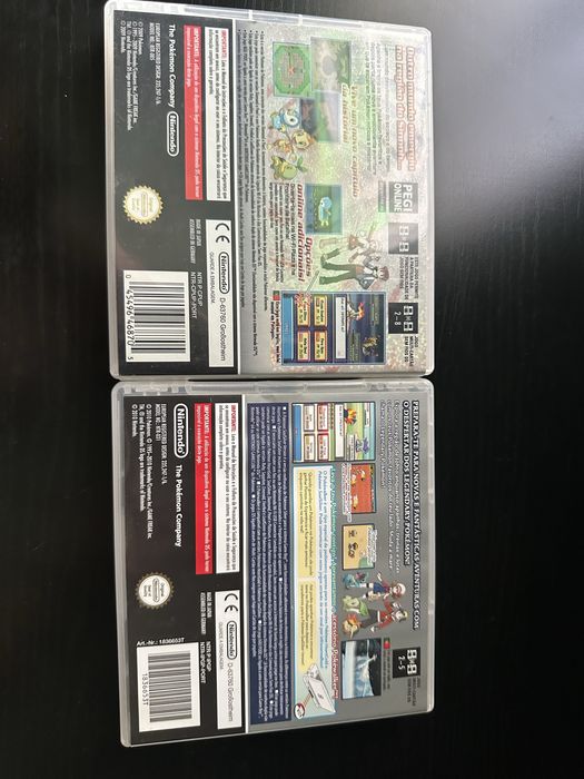 Jogos pokemon GBA e ds
