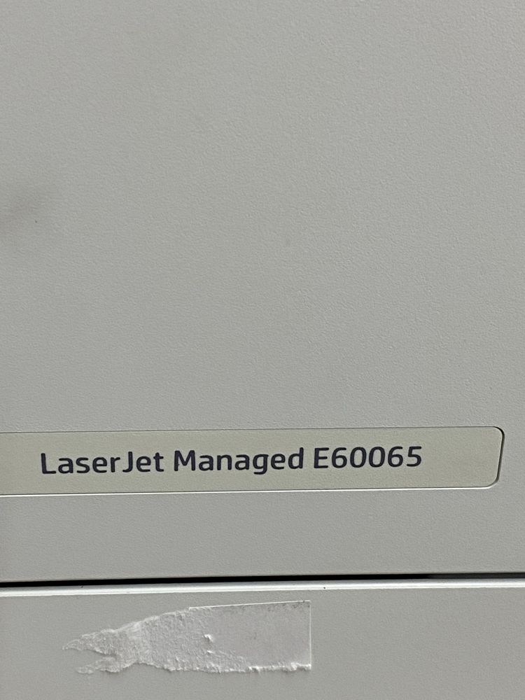 Принтер HP LaserJet Managed E60065 Лазерний монохромний друк