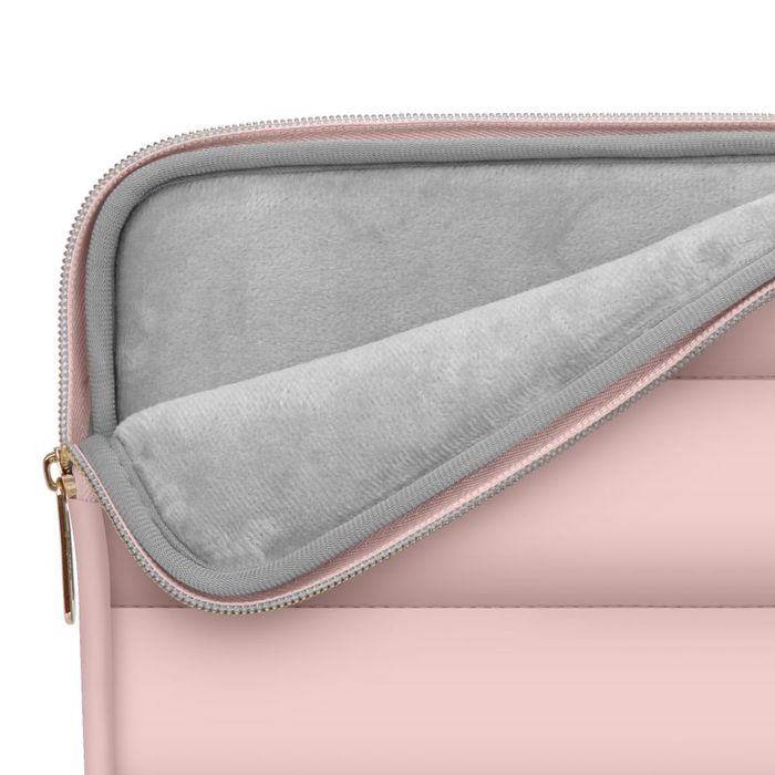 Etui Tech-Protect Puffy DO Laptopa 13-14" Różowe z Torbą