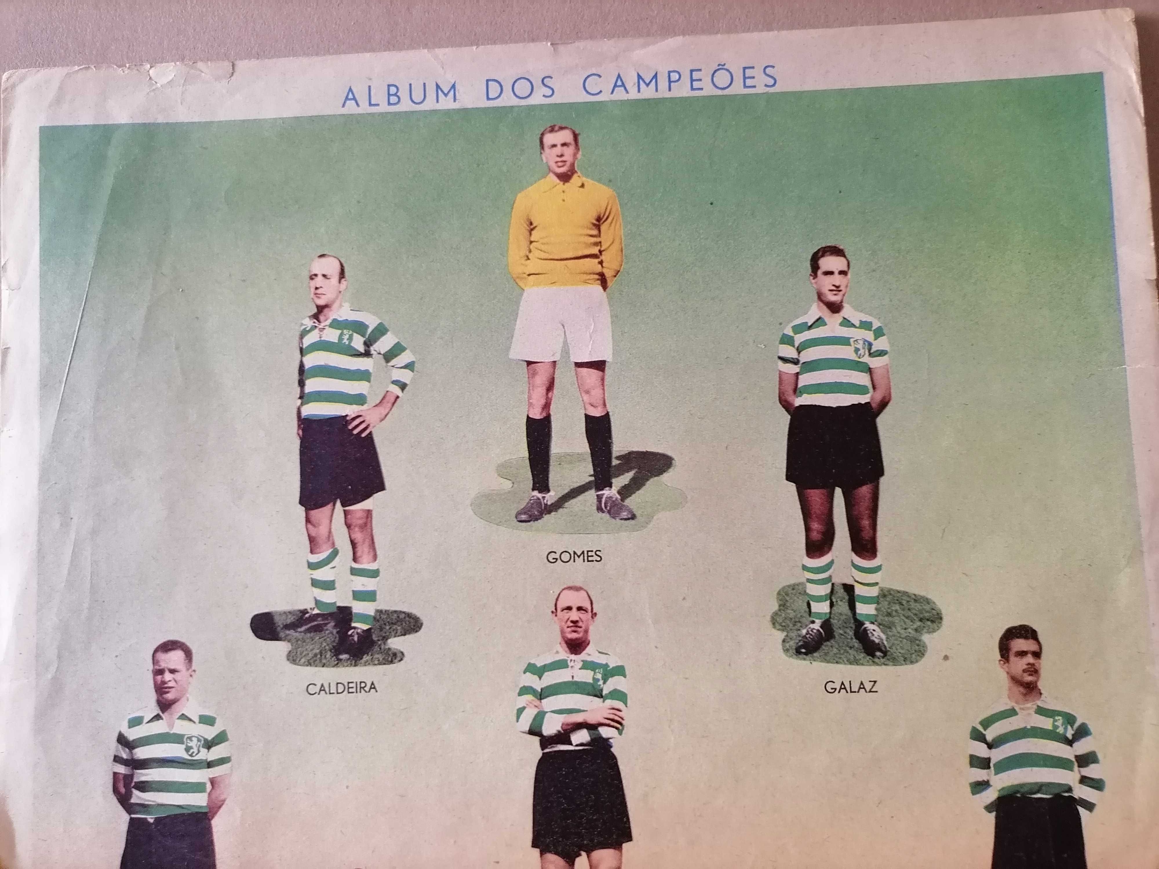 SPORTING  Campeão Nacional 1953/54 Separata Álbum dos Campeões