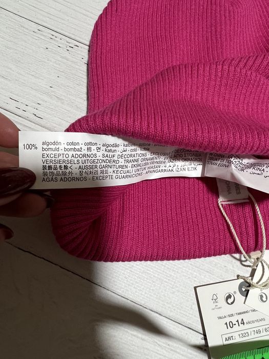 Шапки zara на дівчинку