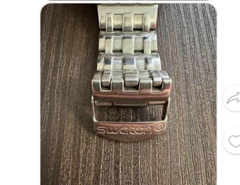 Часы наручные swatch irony stainless steel v8