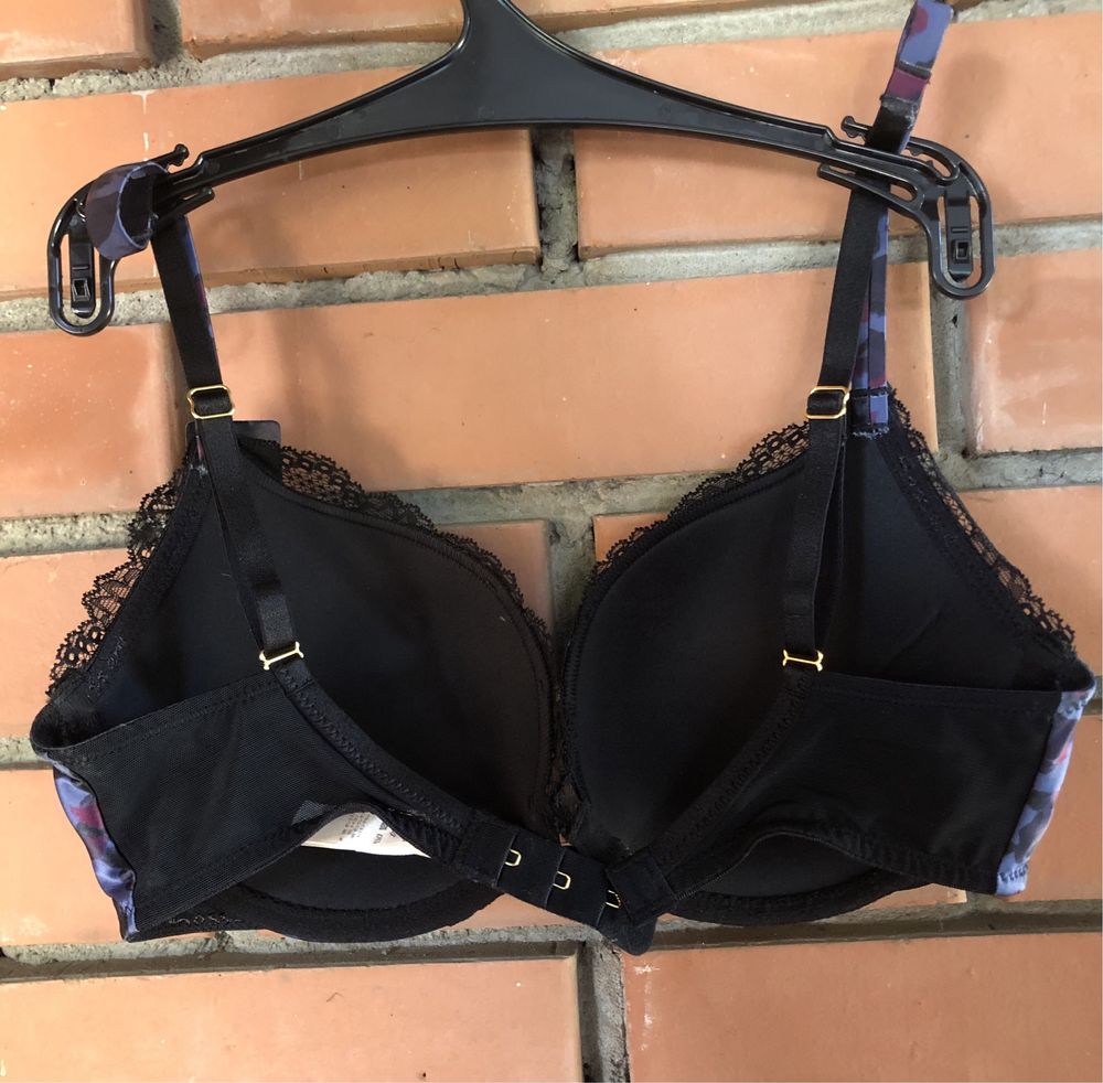 Biustonosz Gossard Wild 30DD 65DD 65E koronka nowy z metką plunge