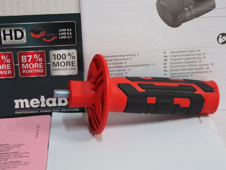 Raczka uchwyt M8 szlifierka kątowa Flex Makita Dewalt Metabo Hitachi