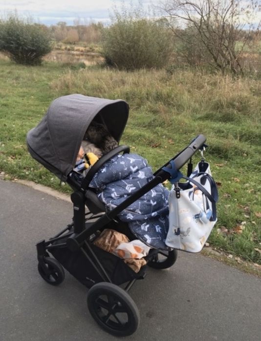 Cybex Priam Manhattan zestaw gondola plus spacerówka