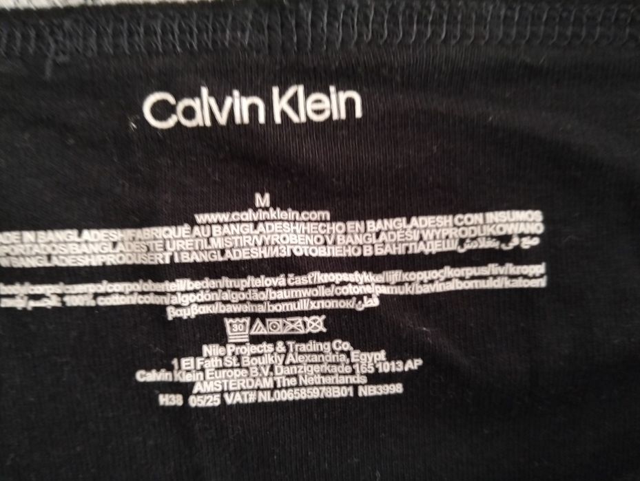 1 Slip coton Calvin Klein tam. M (10REF5/00C)
