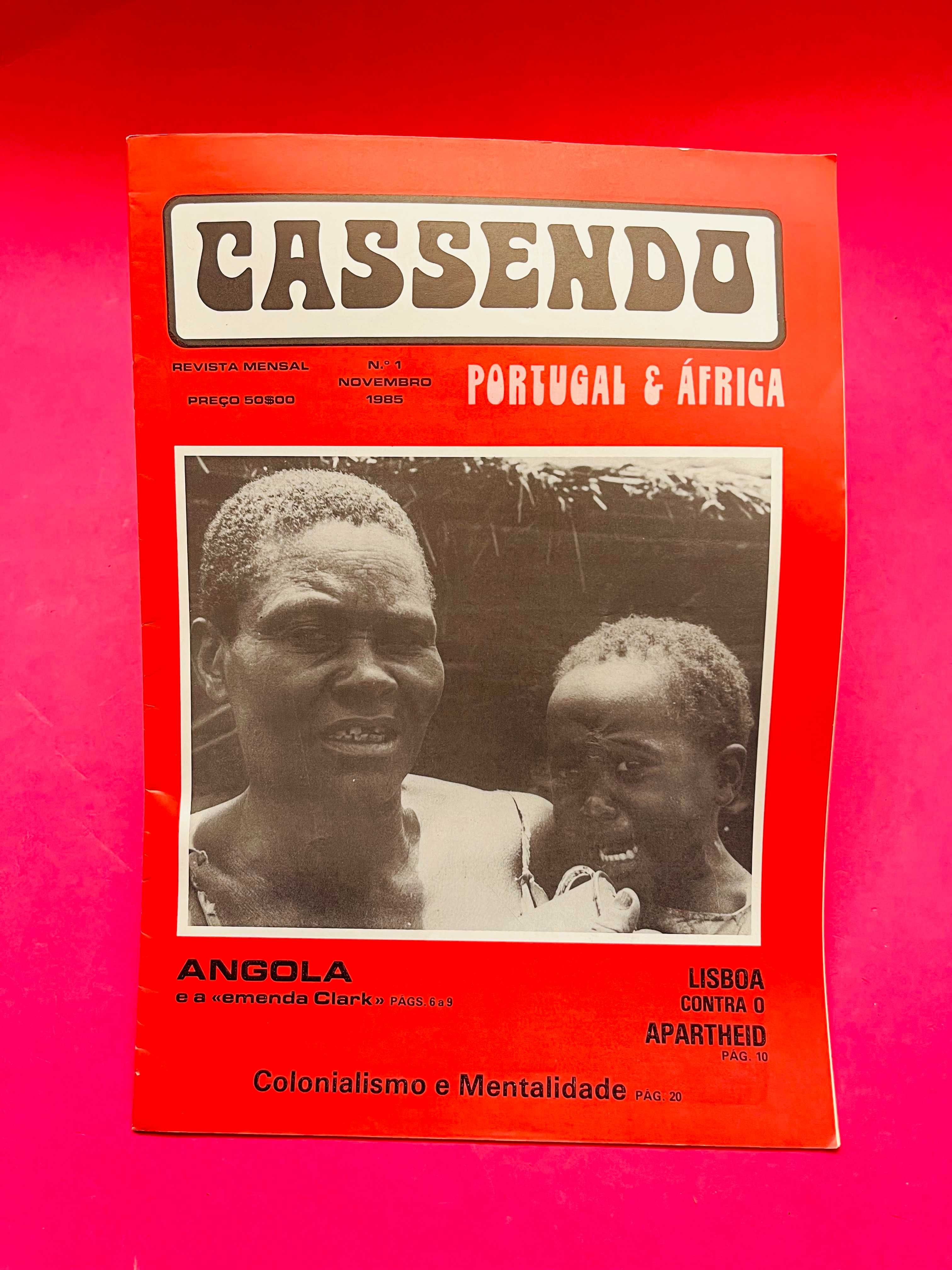 Revista Cassendo Nº1, Novembro 1985