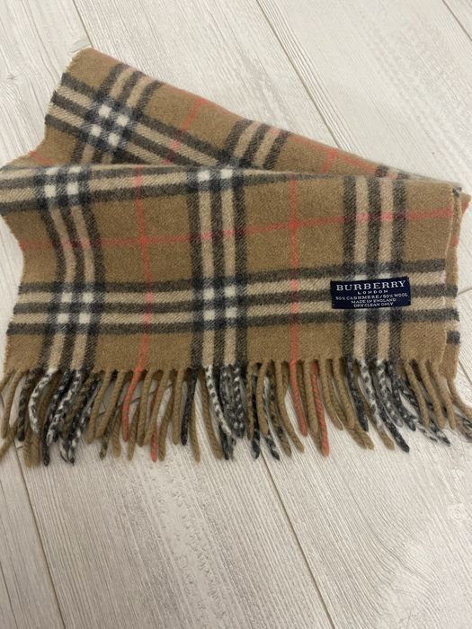 Шарф Burberry шерсть кашемір