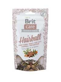 Brit Care Cat Snack Hairball 50 g z kaczką