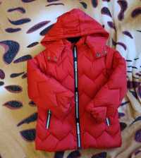 Зимова куртка на дівчинку 5-6 років