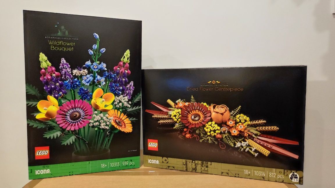 Lego Botanical- 10280, 10281, 10289, 10311, 10313, 10314, 10328, 10329