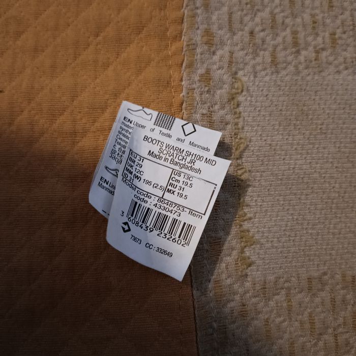 Śniegowce  Decathlon r.31 Nowe