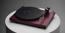 Gramofon analogowy - Project Debut EVO 2 Czerwony satyna