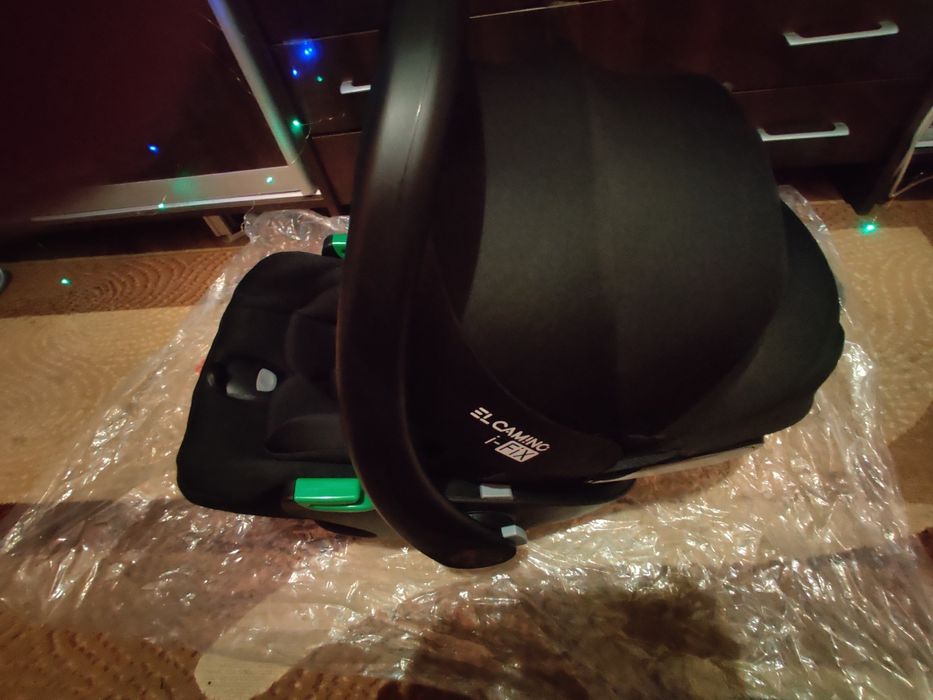 Автокрісло дитяче El Camino ME 1110 i-FIX + адаптери