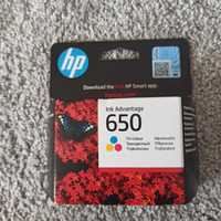 tusz do drukarki HP 650 kolor