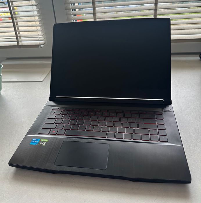 Laptop MSI GF63 Intel i5 RTX3050 32GB RAM 512 GB SSD GWARANCJA