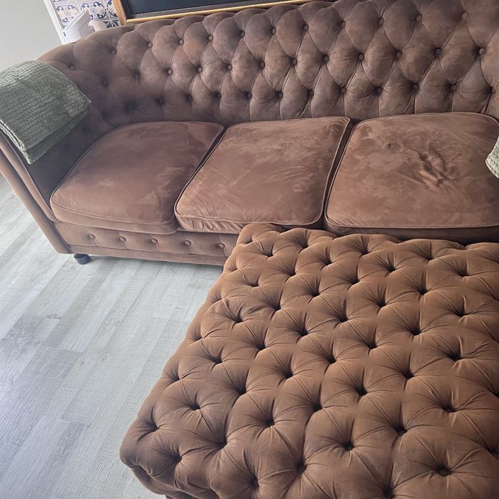 Sofa impecavel para casa pu escritórios