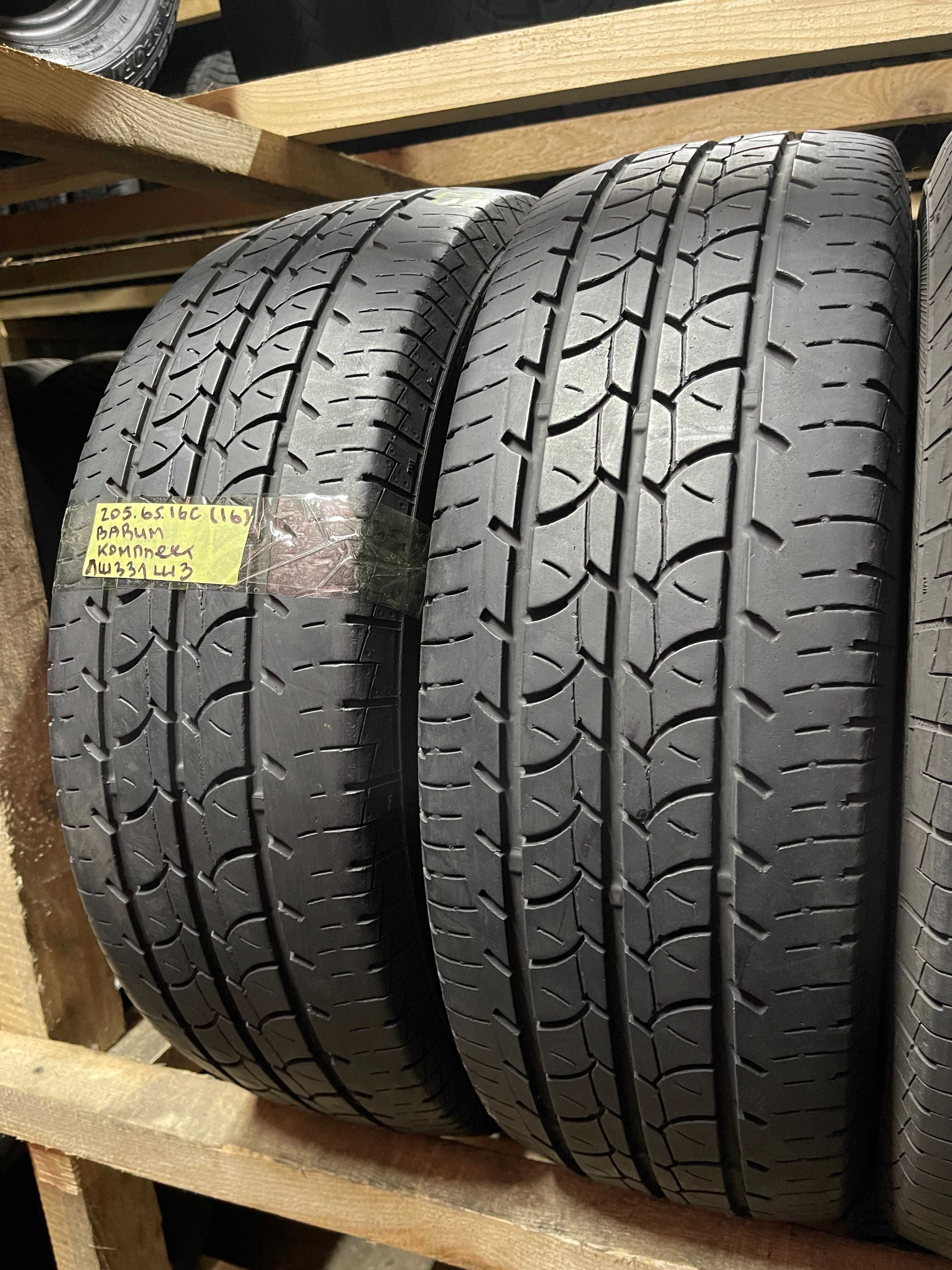 LS331 Літні шини 205/65r16c Barum Vanis 2 комплект резина р16