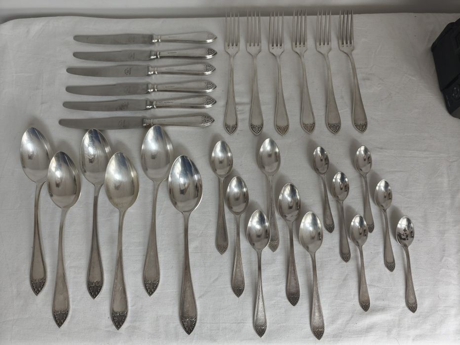 Sztućce Hefra d. Fragment wz francuski 30 szt