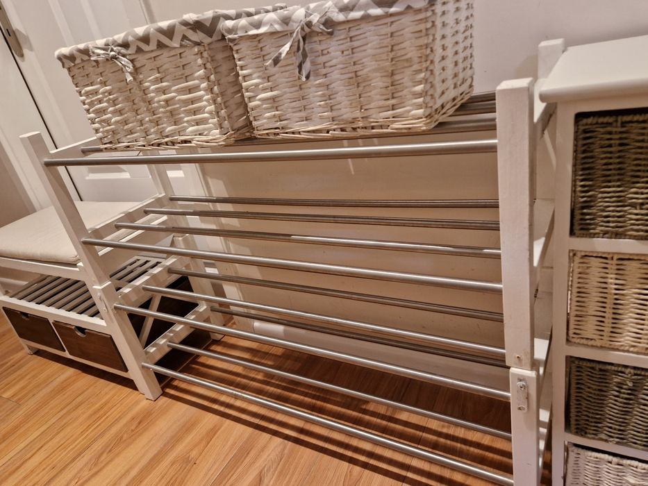 Zestaw - meble do przedpokoju + kosze