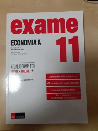 Livros de preparação para EXAMES de ECONOMIA