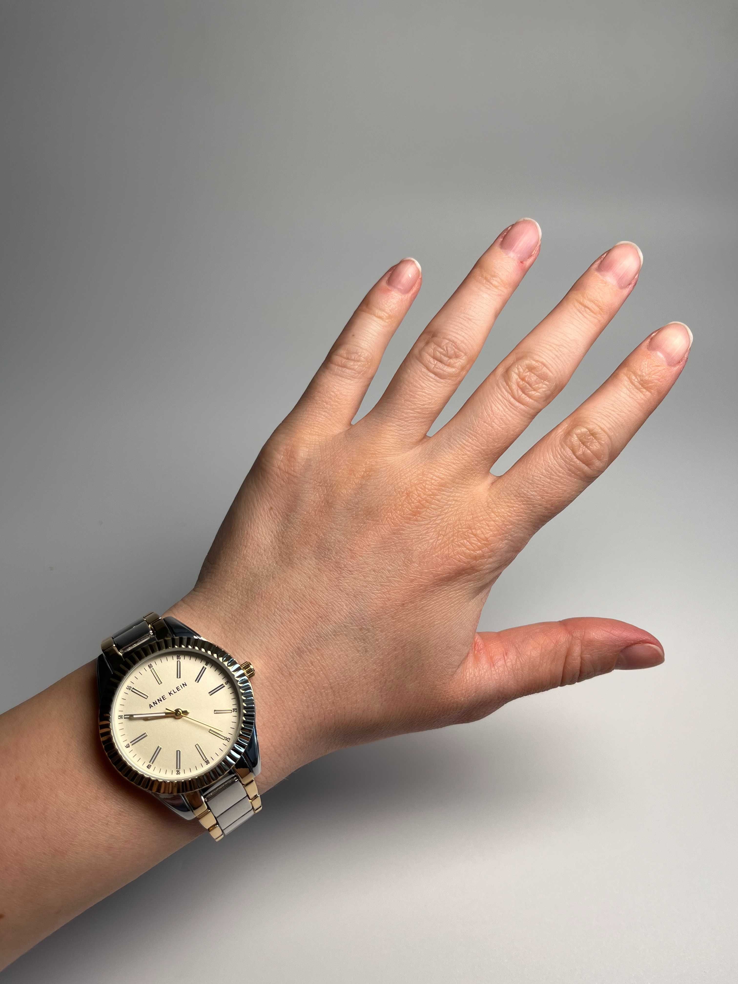 Anne Klein AK/4173, сріблястий годинник жіночий, часы анна кляйн Ø36мм