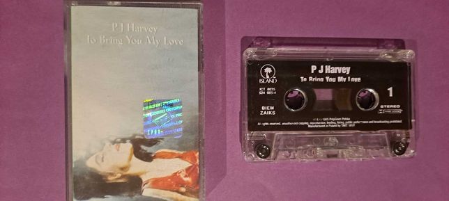 P J Harvey – To Bring You My Love , 1995 KASETA MAGNETOFONOWA