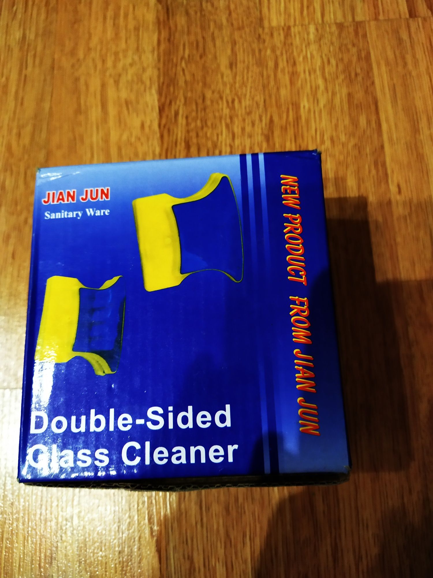 Магнитная двусторонняя щетка для мытья стекол Double Sided Glass Clean