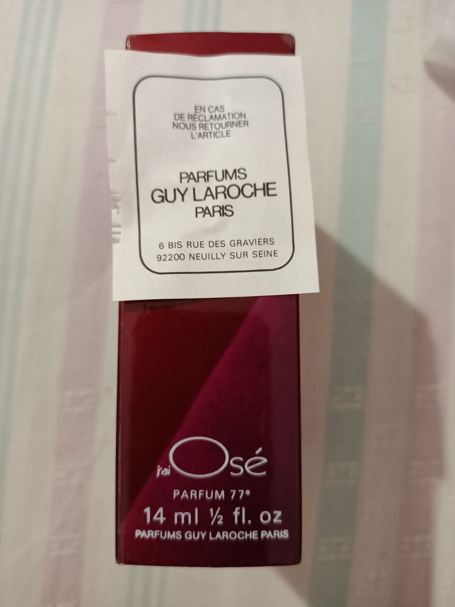 Винтажные духи оригинал j'aiOse  от Guy Laroche 14мл.14ml