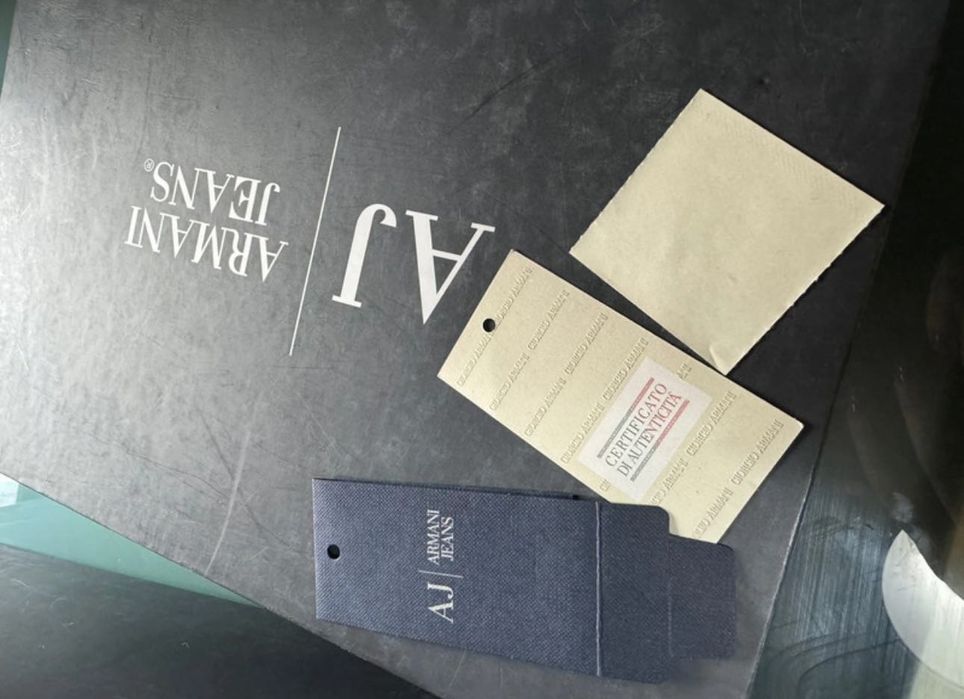 Botins em pele - Armani