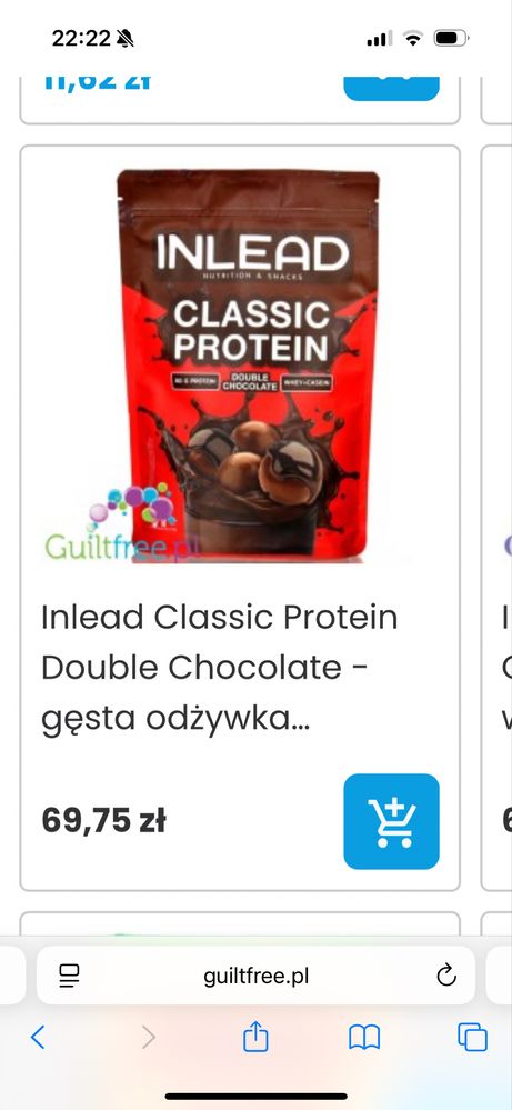 Odżywka bialkowa bialko inlead classic protein whey wpc i kazeina