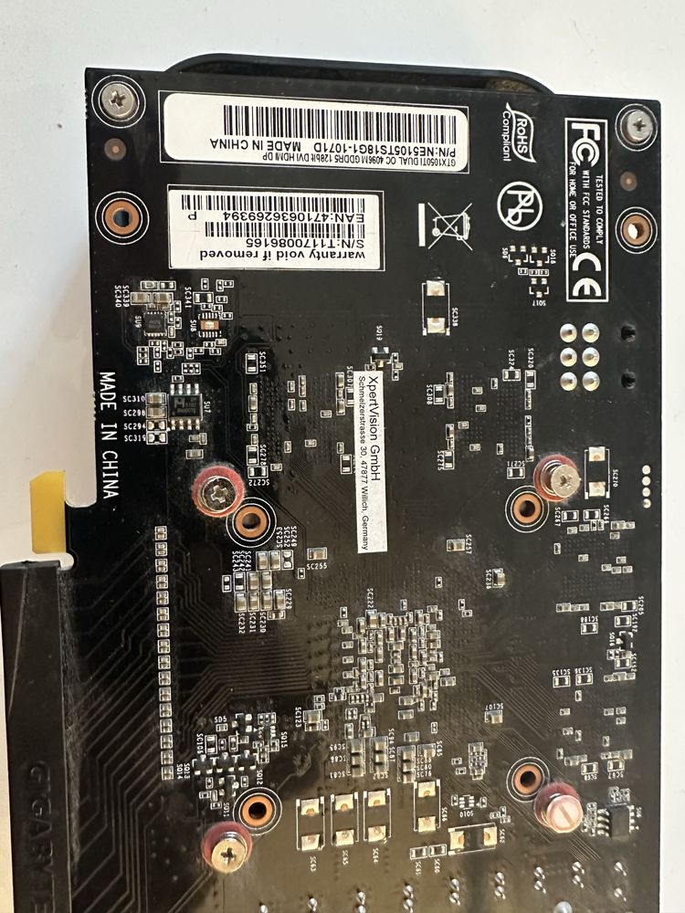 Gtx 1050ti OC 4gb GDDR5 128bit Dvi Hdmi Dp