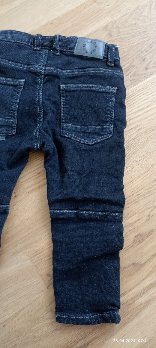 Spodnie dżinsowe Zara rozmiar 92
