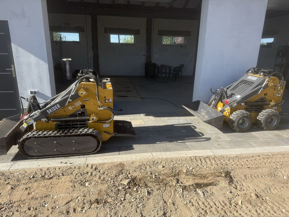 MiniŁadowarka SKID STEER SKIDER W360,kraft,excat,kingway