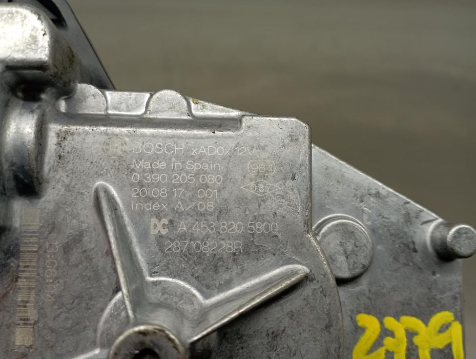 Motor limpa vidros trás RENAULT Clio V (BF_)