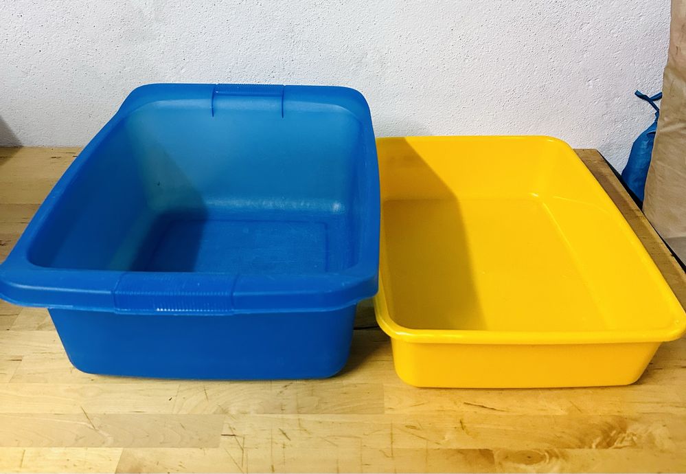 Tabuleiros alguidares pequenos roupa ou para animais