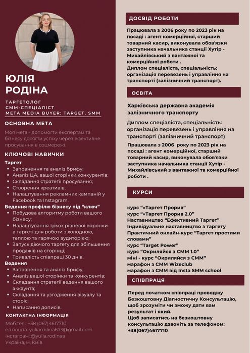 Таргетолог/налаштування реклами