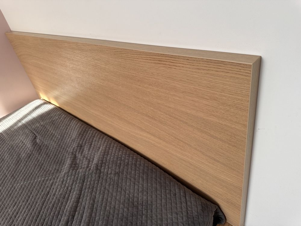 Łóżko Malm Ikea 160 cm z szufladami