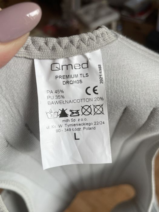 QMED PREMIUM TLS Wysoka orteza kręgowa rozmiar L